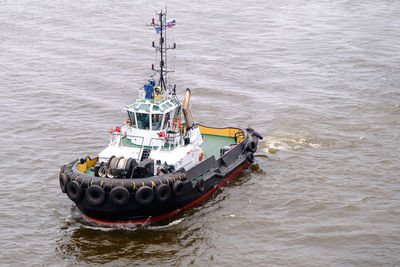 Boat in sea