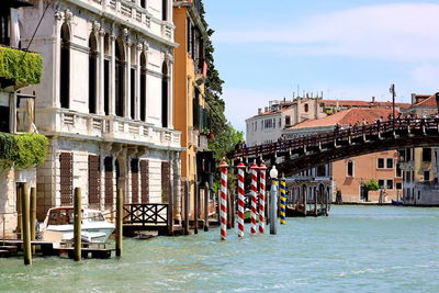 Boats in canal