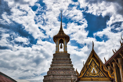 Low angle view of cathedral against sky