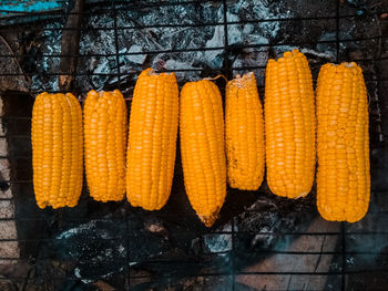 Close-up of yellow food