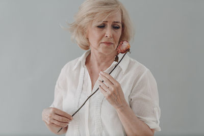 Young woman using mobile phone