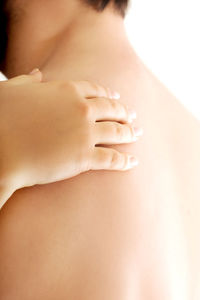 Close-up of hands