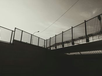 Low angle view of built structure against sky