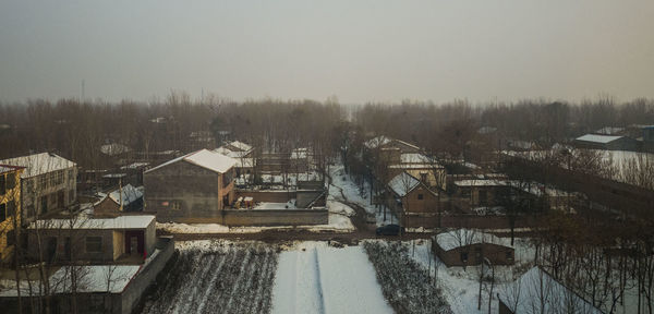 Built structure with trees in background