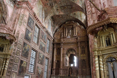 Low angle view of historical building