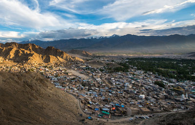 Panoramic view of townscape