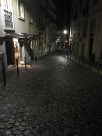 Street amidst buildings in town