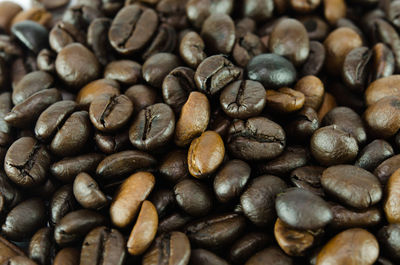 Full frame shot of coffee beans