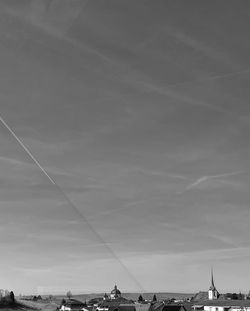 Low angle view of buildings against sky