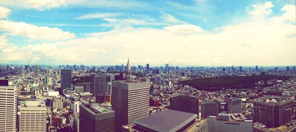 Aerial view of cityscape