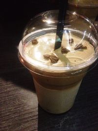 Close-up of drink