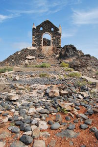 Built structure against the sky