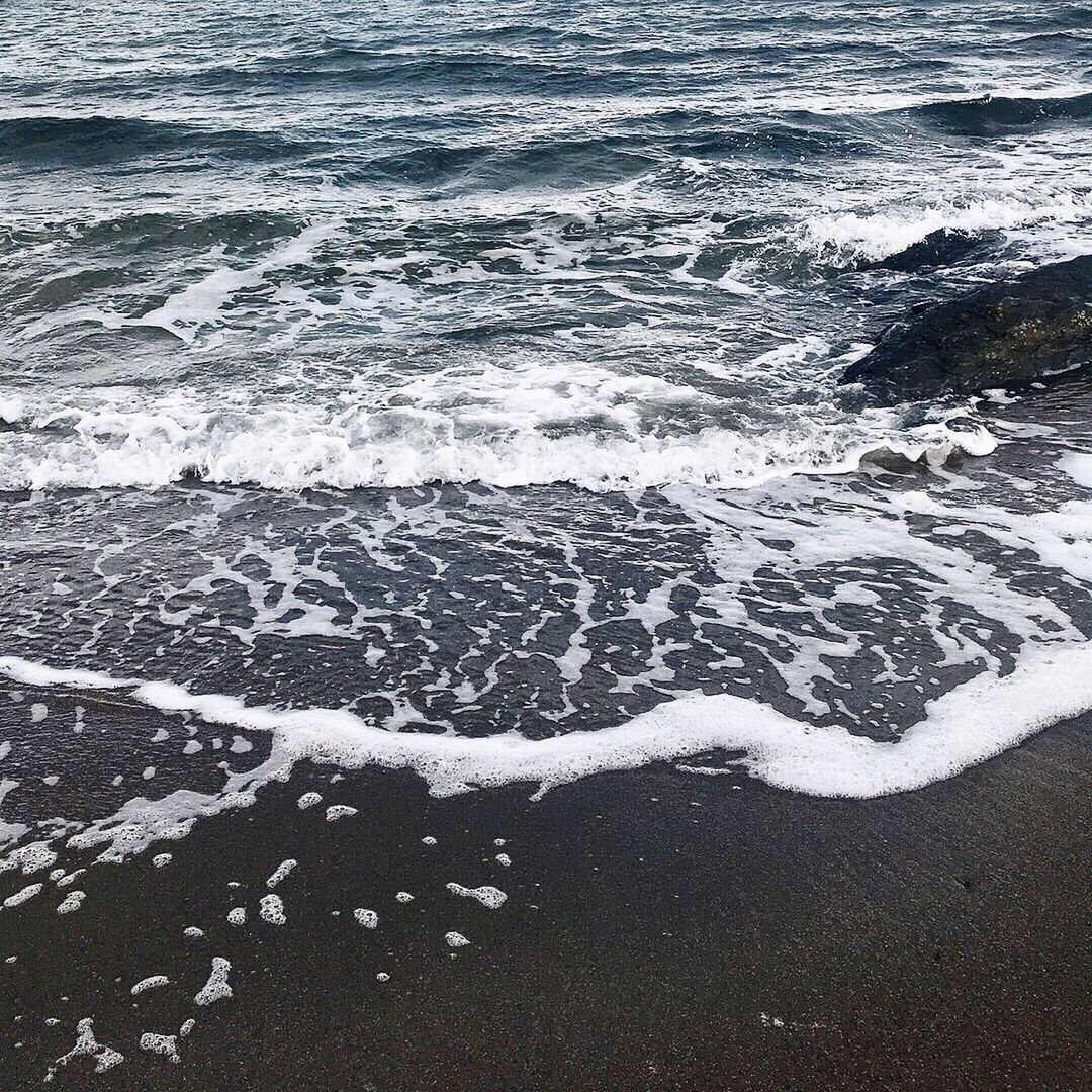 AERIAL VIEW OF BEACH