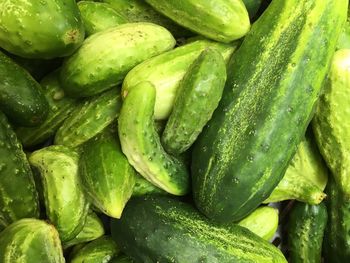 Full frame shot of vegetables for sale in market