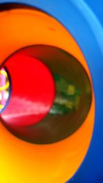 Close-up of multi colored object