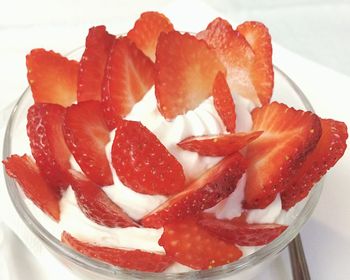 Close-up of strawberries