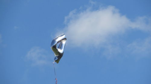 Low angle view of cloudy sky