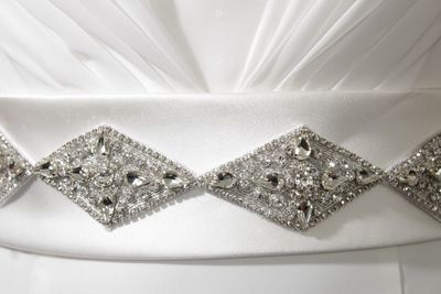 Close-up of ornate paper decoration