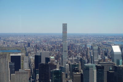 Aerial view of city