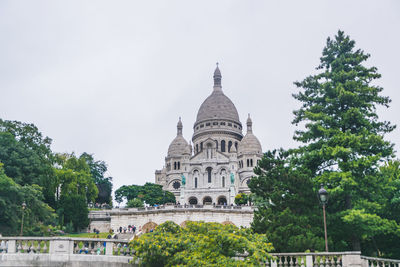 The basilica of the sacred heart of paris