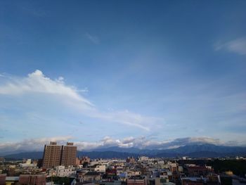 Cityscape against sky