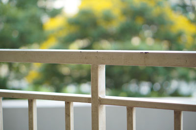 Old deck railing