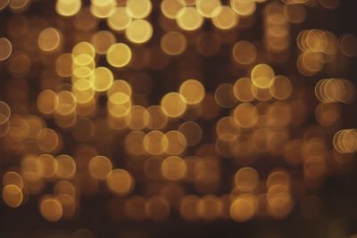 Defocused image of christmas lights