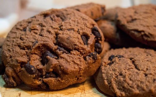 Close-up of cookies