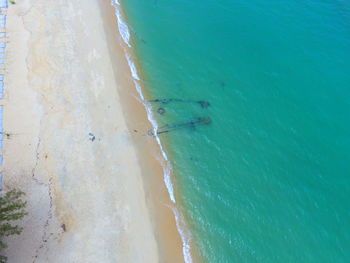 Scenic view of beach