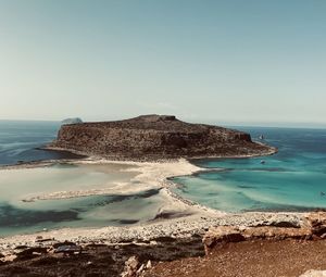 Balos beach, crete, greece