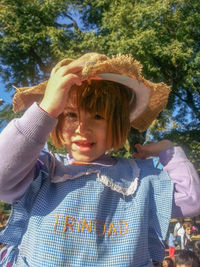 Portrait of young girl