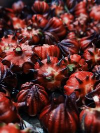 Full frame shot of strawberries