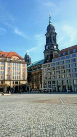 View of buildings in city