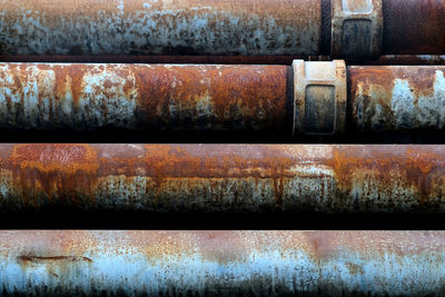 Full frame shot of rusty metal