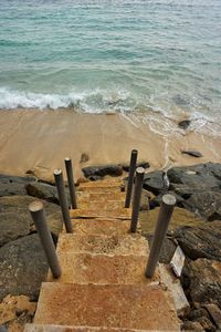 Scenic view of beach