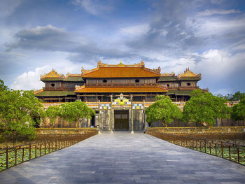 View of historical building against sky