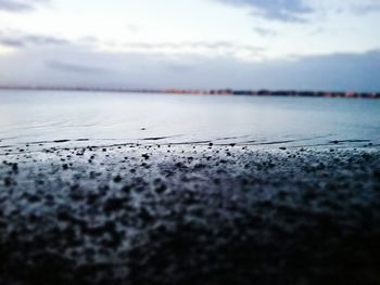 Scenic view of river against sky