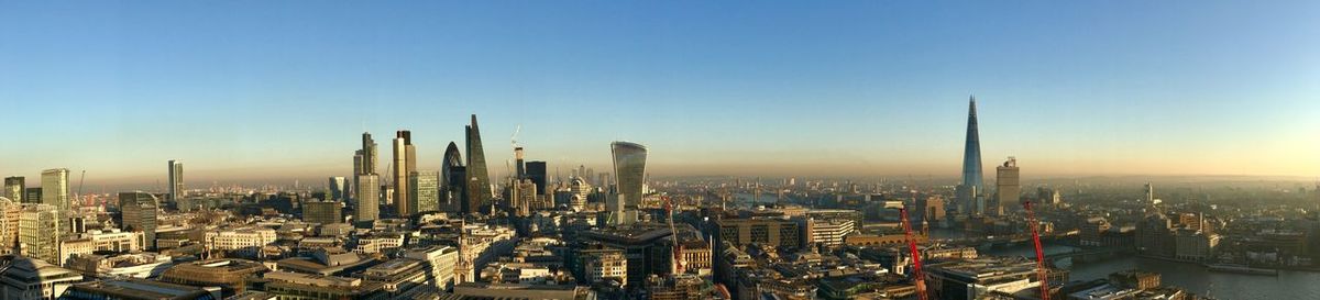 Cityscape against sky