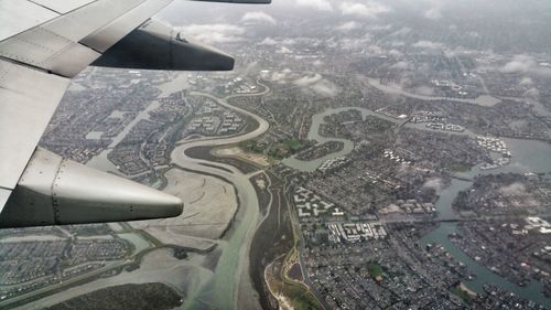 Aerial view of cityscape