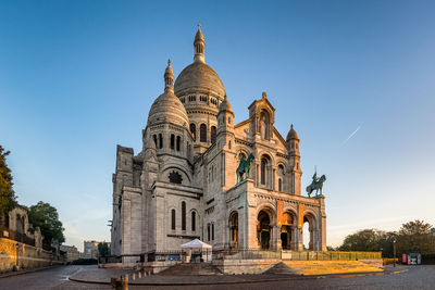 Cathedral against clear sky