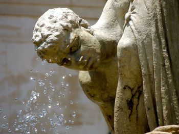 Close-up of fountain