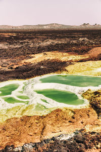 Aerial view of landscape