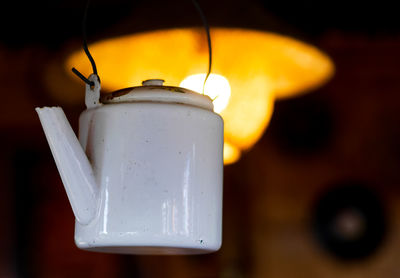 Close-up of drink on table