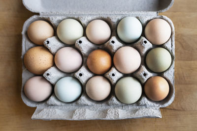 Eggs in box