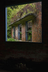 Window of old building