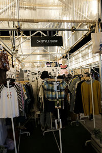 View of shopping mall