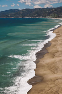 Scenic view of beach