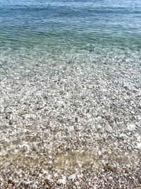 Full frame shot of sea shore