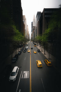 Traffic on city street