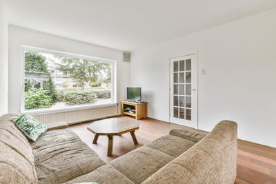 Interior of bedroom at home